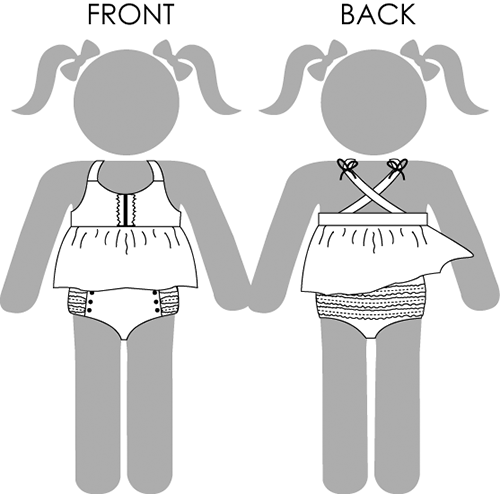 Baby Hannah Sewing Pattern by Modkid