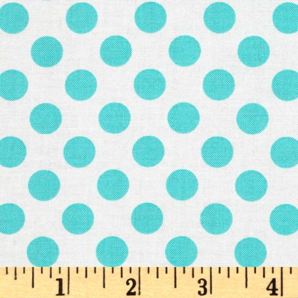 Ta Dot in Aqua by Michael Miller Fabrics