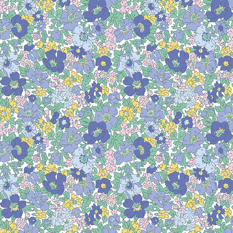 Flower Show Sunrise Cosmos Flower in C by Liberty Fabrics 04775956C