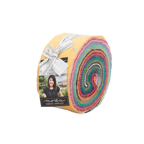Ombre Fairy Dust Metallic Jelly Roll 10871JRM by Moda