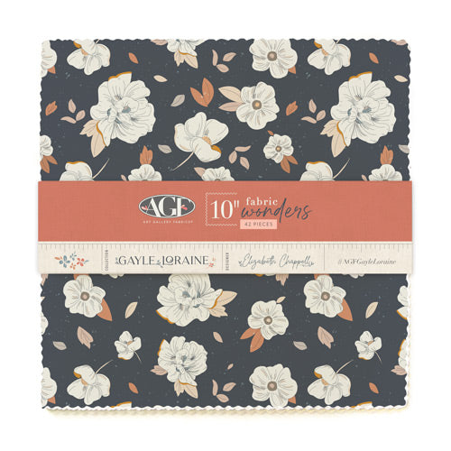 Gayle Loraine Square Pack 10" x 10" by Elizabeth Chappell 10WGAL