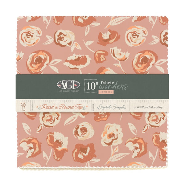 Road to Round Top Square Pack 10" x 10" by Elizabeth Chappell 10WRRT