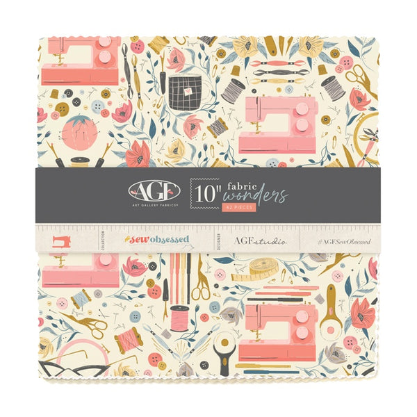 Sew Obsessed Square Pack 10" x 10" by AGF Studio 10WSEW