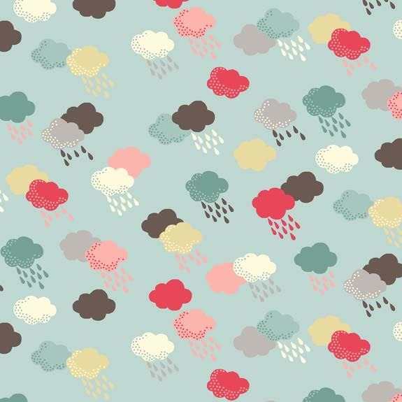Washday Clouds in Blue by The Henley Studio 1175-B