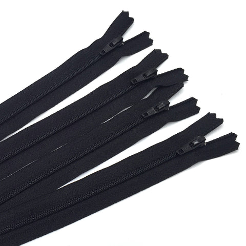 14" Zipper in Basic Black by Atkinson Designs