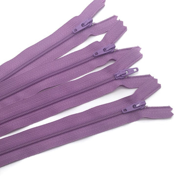 14" Zipper in Lilac by Atkinson Designs