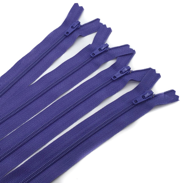 14" Zipper in Periwinkle by Atkinson Designs
