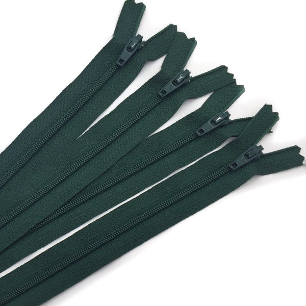 14" Zipper in Pine Tree by Atkinson Designs
