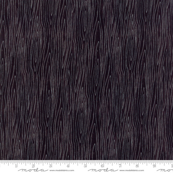 Hearthside Holiday Woodgrain Charcoal Black