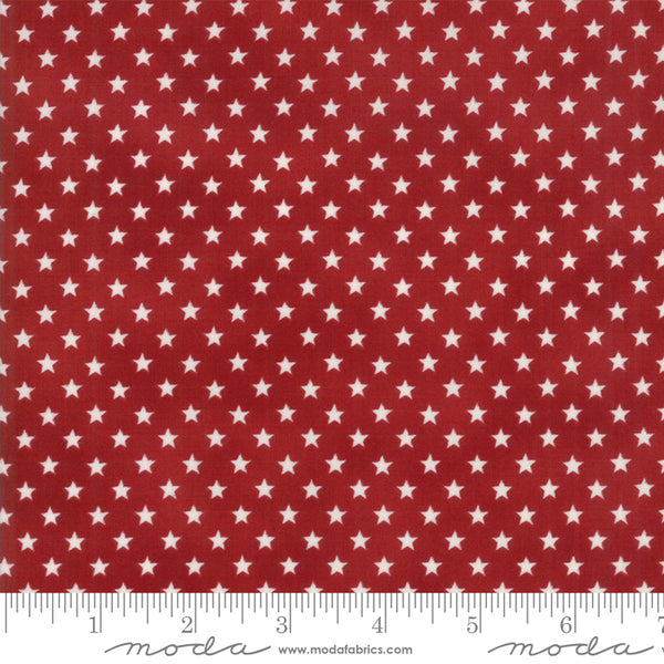 Land that I Love Patriotic Stars Red