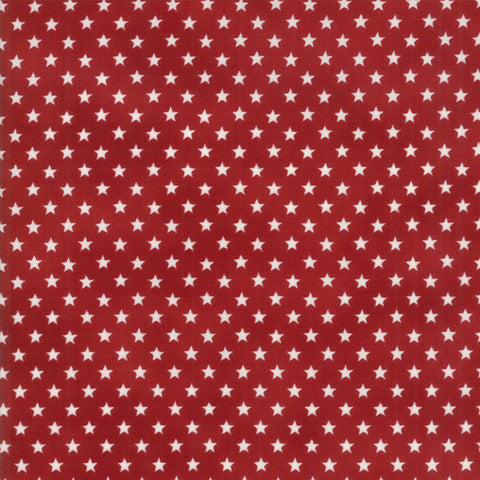 Land that I Love Patriotic Stars Red