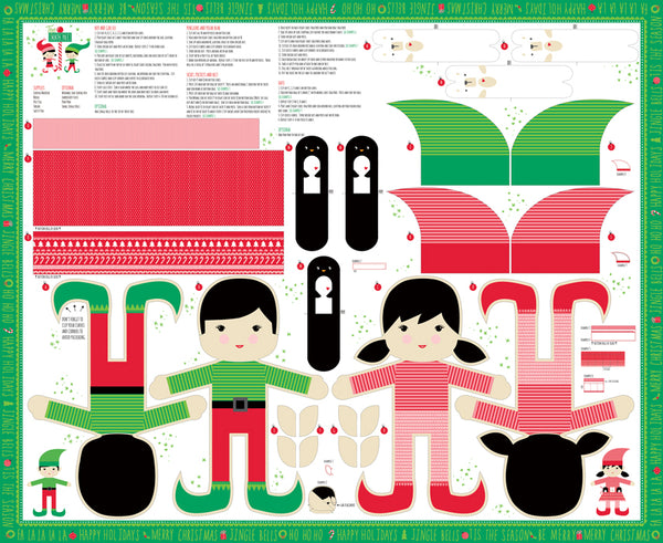 The North Pole Doll Panel