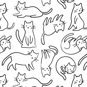 Meow Felines White