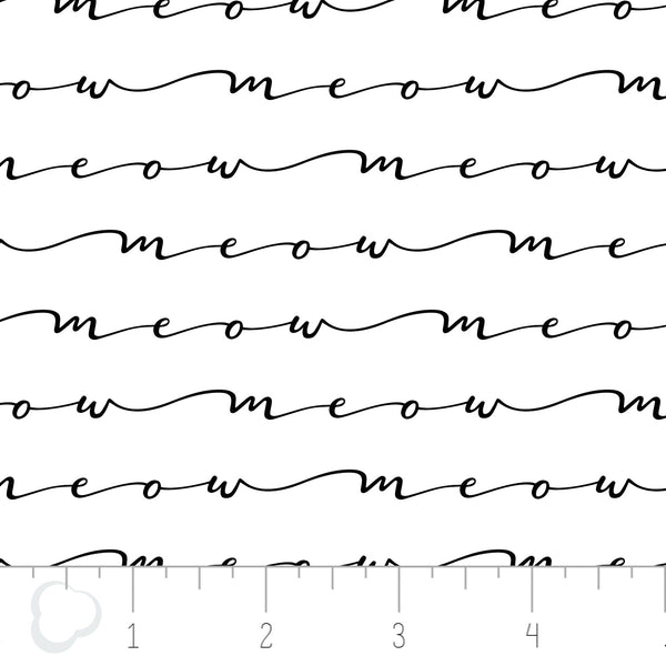 Meow Script White