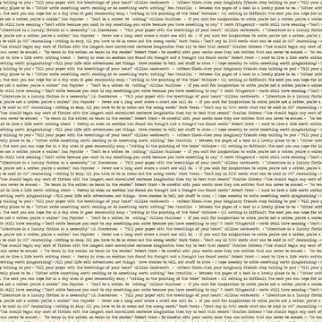 Letterpress Quotes