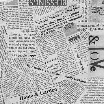 Newsprint by Carrie Bloomston