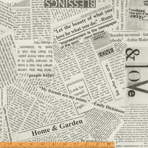 Newsprint by Carrie Bloomston