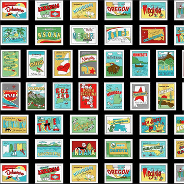 Road to Happiness 23" Panel by Studio E Fabrics