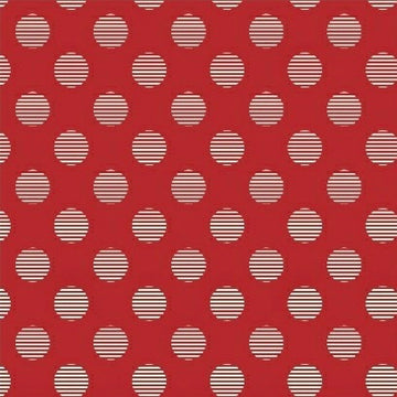 Hello Jane Dot on Red