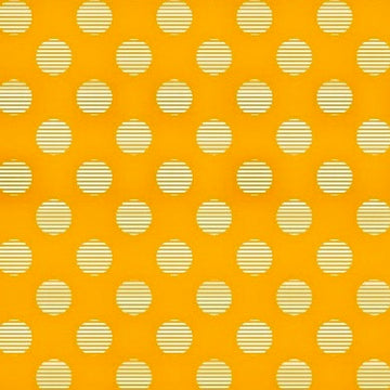 Hello Jane Dot on Orange