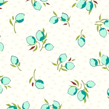 Hello Jane Fruit in Aqua