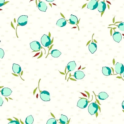 Hello Jane Fruit in Aqua