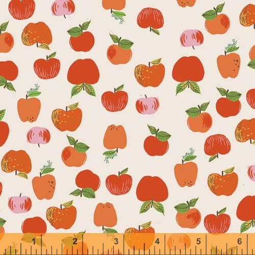 20th Anniversary Apples in Red by Heather Ross