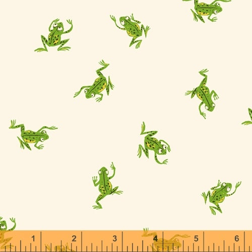 20th Anniversary Frogs in White by Heather Ross