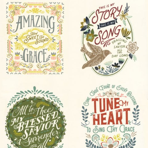 Songbook Dove Wing in Cream by Fancy That Design House Co 45520-11