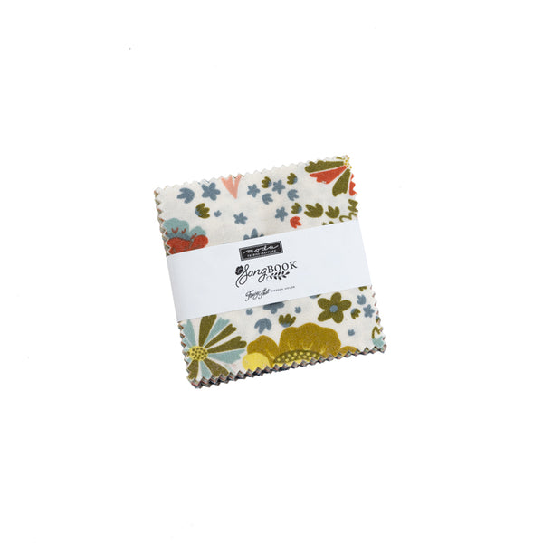 Songbook Mini Charm Pack 2.5" x 2.5" by Fancy That Design House Co 45520MC