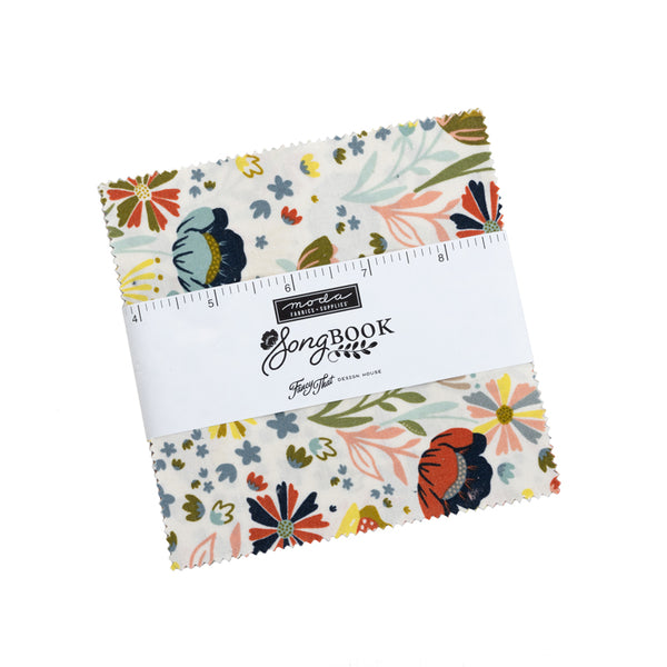 Songbook Charm Pack 5" x 5" by Fancy That Design House Co 45520PP