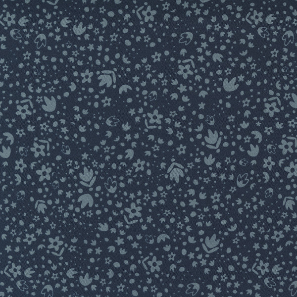 Songbook Folk Floral in Midnight by Fancy That Design House Co 45527-15