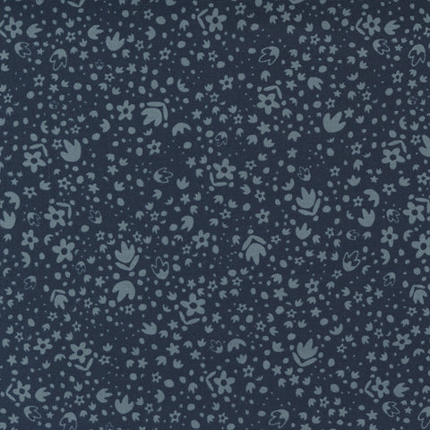 Songbook Folk Floral in Midnight by Fancy That Design House Co 45527-15