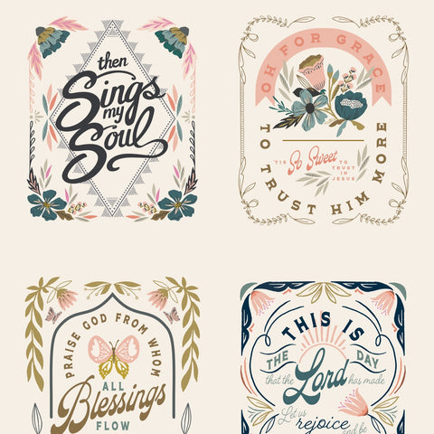 Songbook A New Page Religious Hymns in Unbleached by Fancy That Design House Co 45550-11