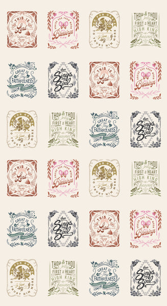 Songbook A New Page Mini Religious Hymns in Unbleached by Fancy That Design House Co