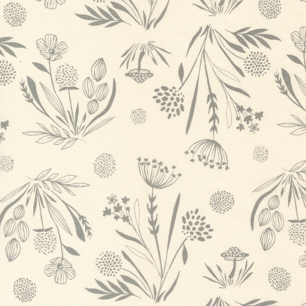 Woodland And Wildflowers Florals in cream 45583 11 by Fancy That Design House Co 45583-11