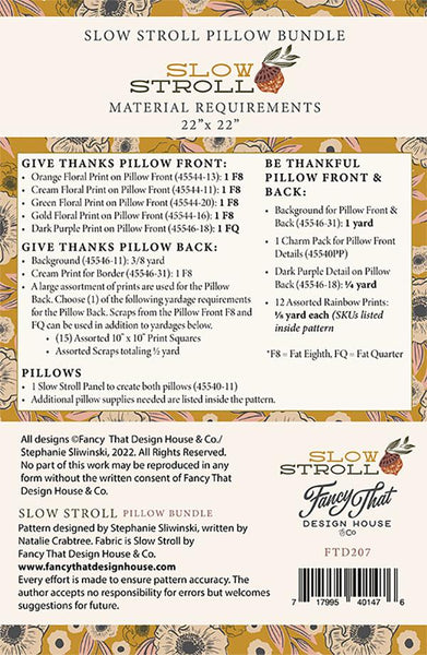 Slow Stroll Pillow Bundle