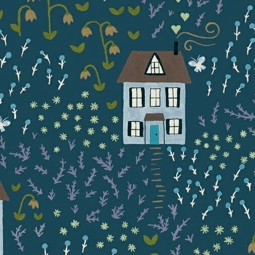 Bungalow Little House Teal