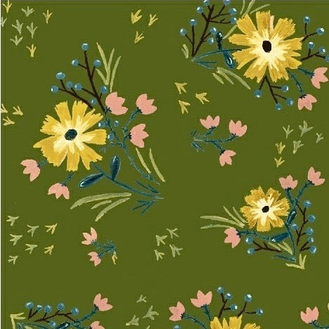 Bungalow Large Floral Avocado