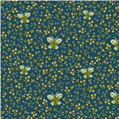 Bungalow Butterfly Teal