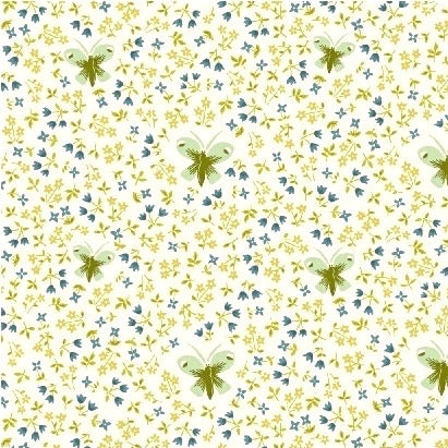 Bungalow Butterfly White