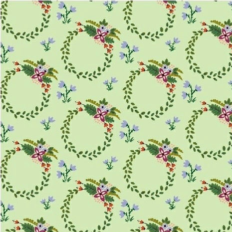 Bungalow Wreath Mint