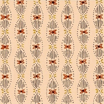 Bungalow Wallpaper Peach