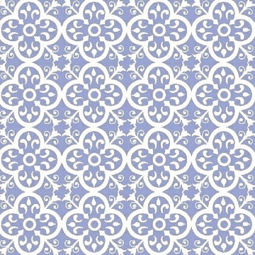Bungalow Vintage Tile Periwinkle