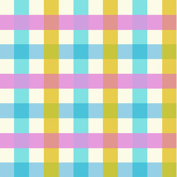 Malibu Big Gingham in Aquamarine by Heather Ross 52148-2
