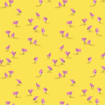 Malibu Piper in Yellow by Heather Ross 52149-12