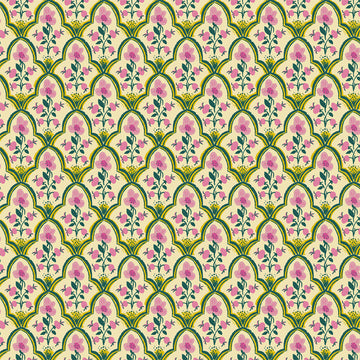 Malibu Wood Block in Pink by Heather Ross 52151-7
