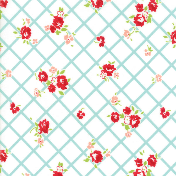 The Good Life Floral Everyday in Aqua