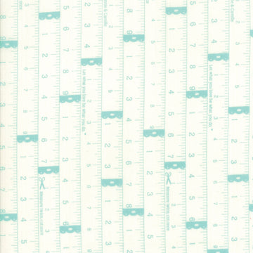 Little Snippets Measure Twice Aqua
