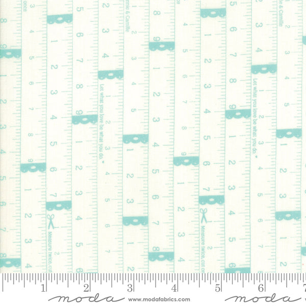 Little Snippets Measure Twice Aqua